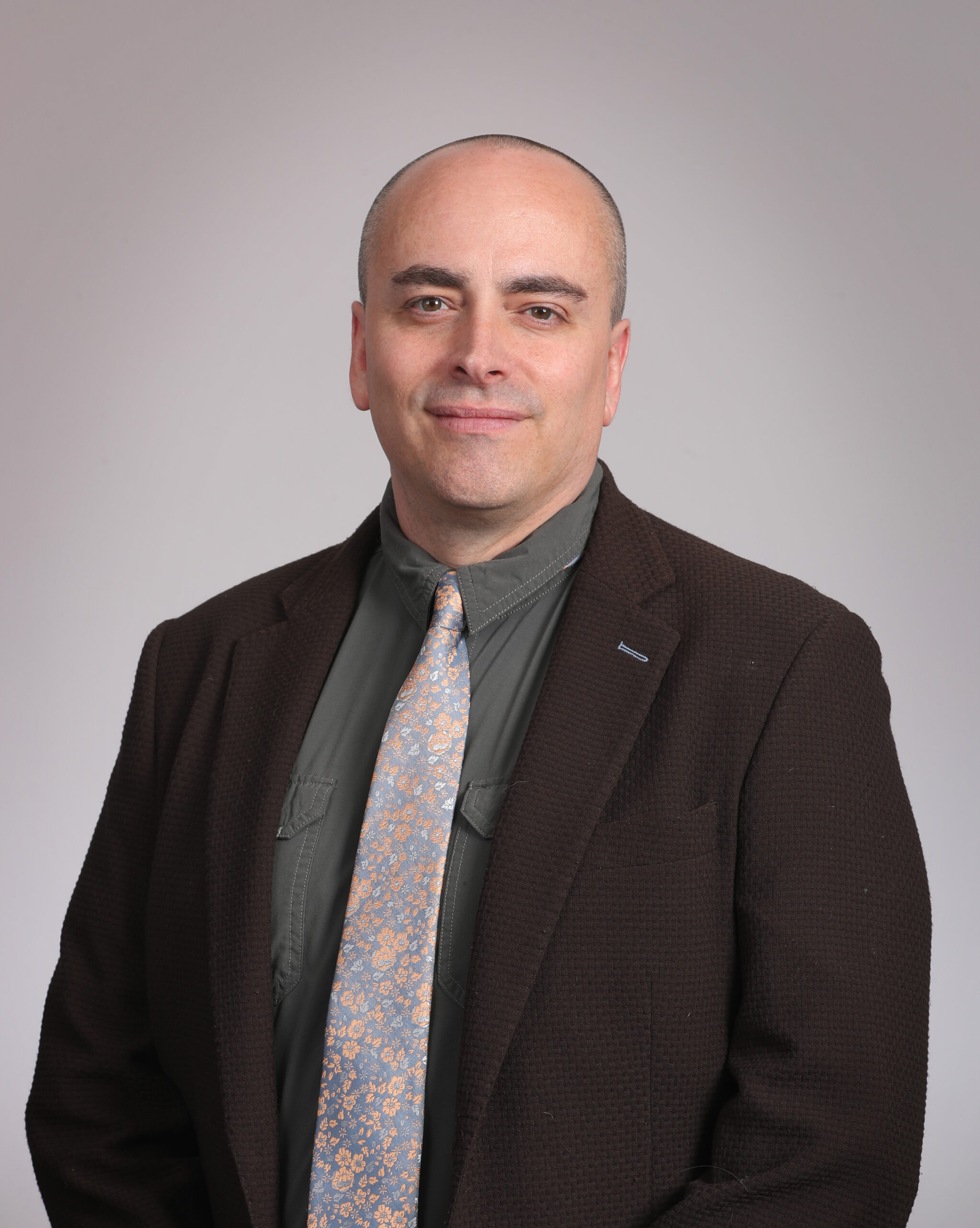 Headshot of scientist Brandon Curry at the OSU Center for Health Sciences in Tulsa, Okla., on Thursday, June 6, 2024.